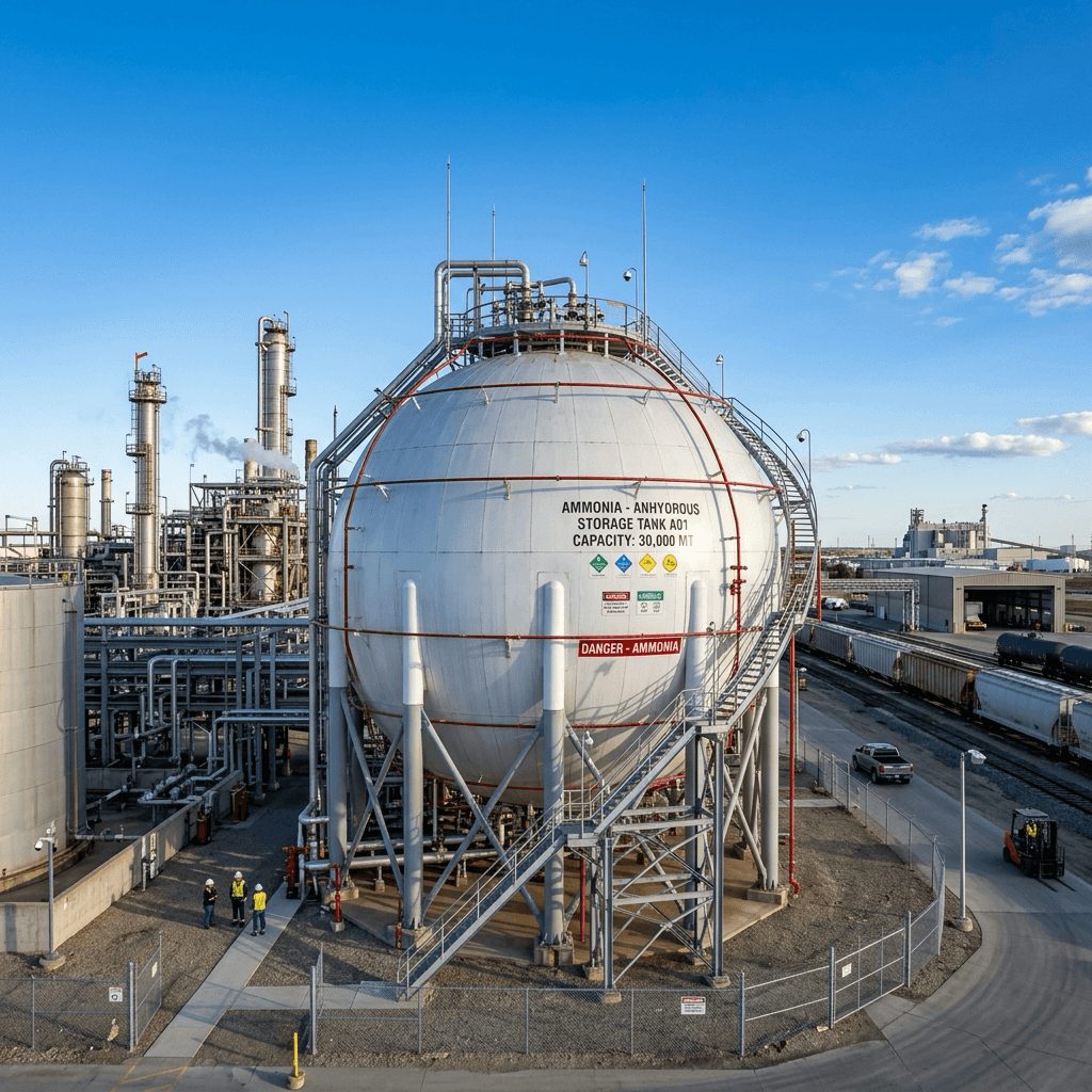 Ammonia Storage Tank