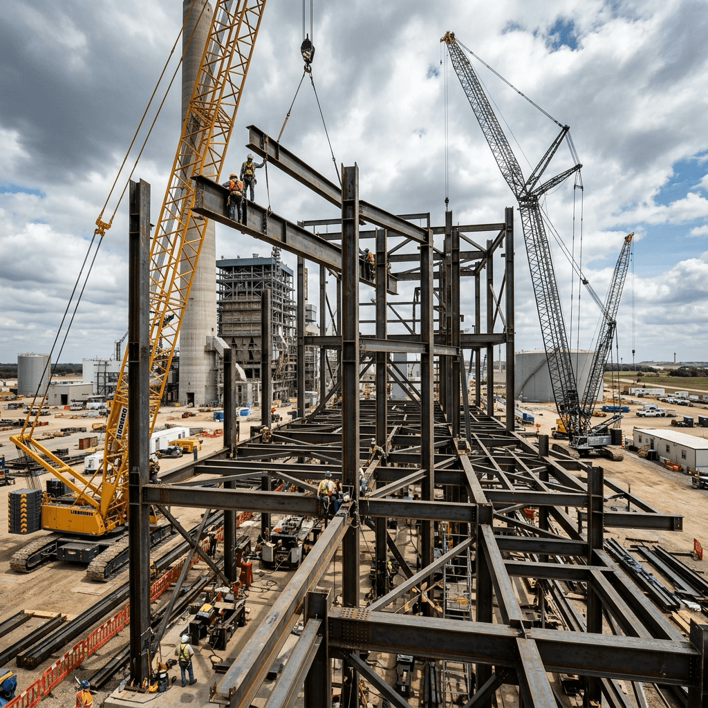 Steel Structure PLTU Jawa